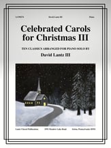 Celebrated Carols for Christmas III piano sheet music cover